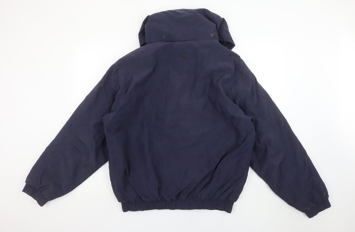 Timberland Mens Navy Weathergear Hooded Jacket M Waterproof