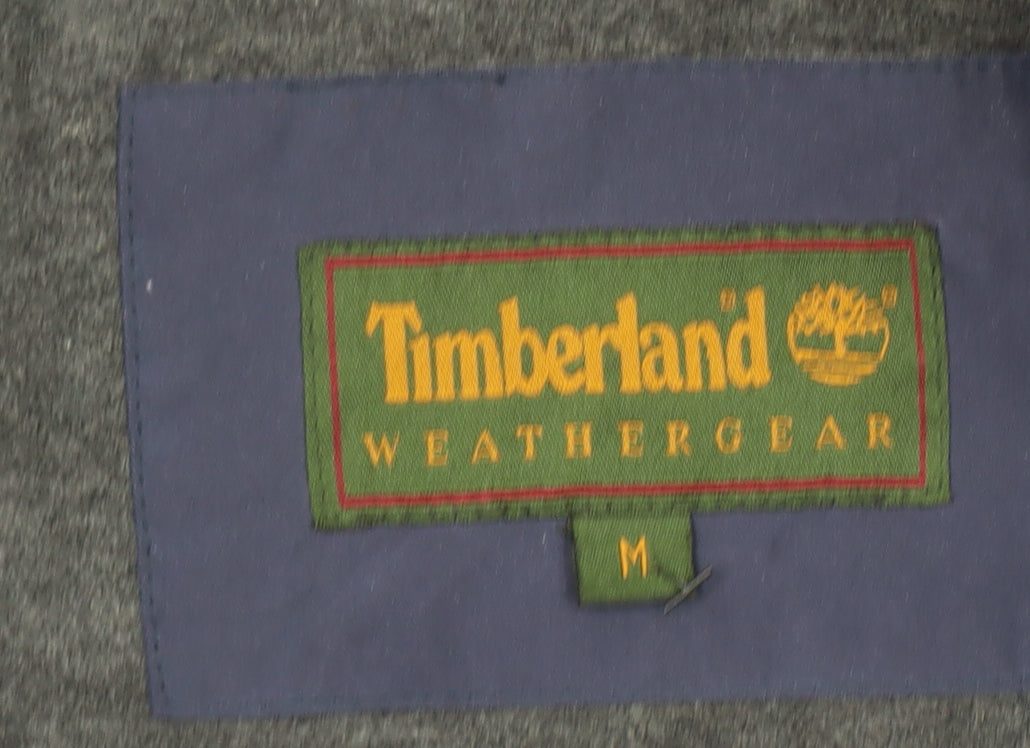 Timberland Mens Navy Weathergear Hooded Jacket M Waterproof