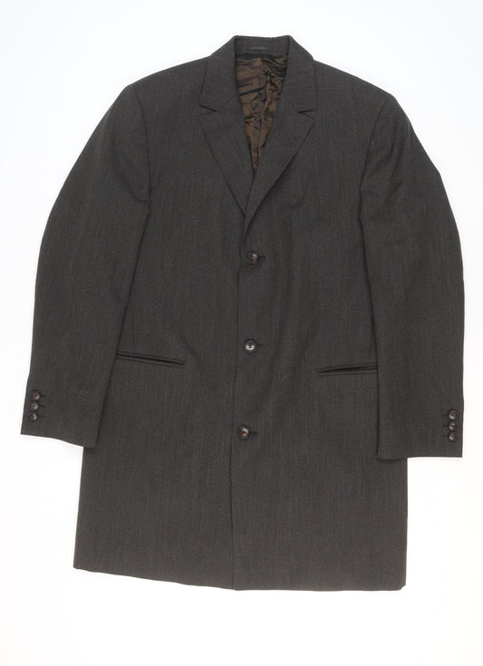 Hugo Boss Men’s Grey 42 Classic Wool Blazer Jacket