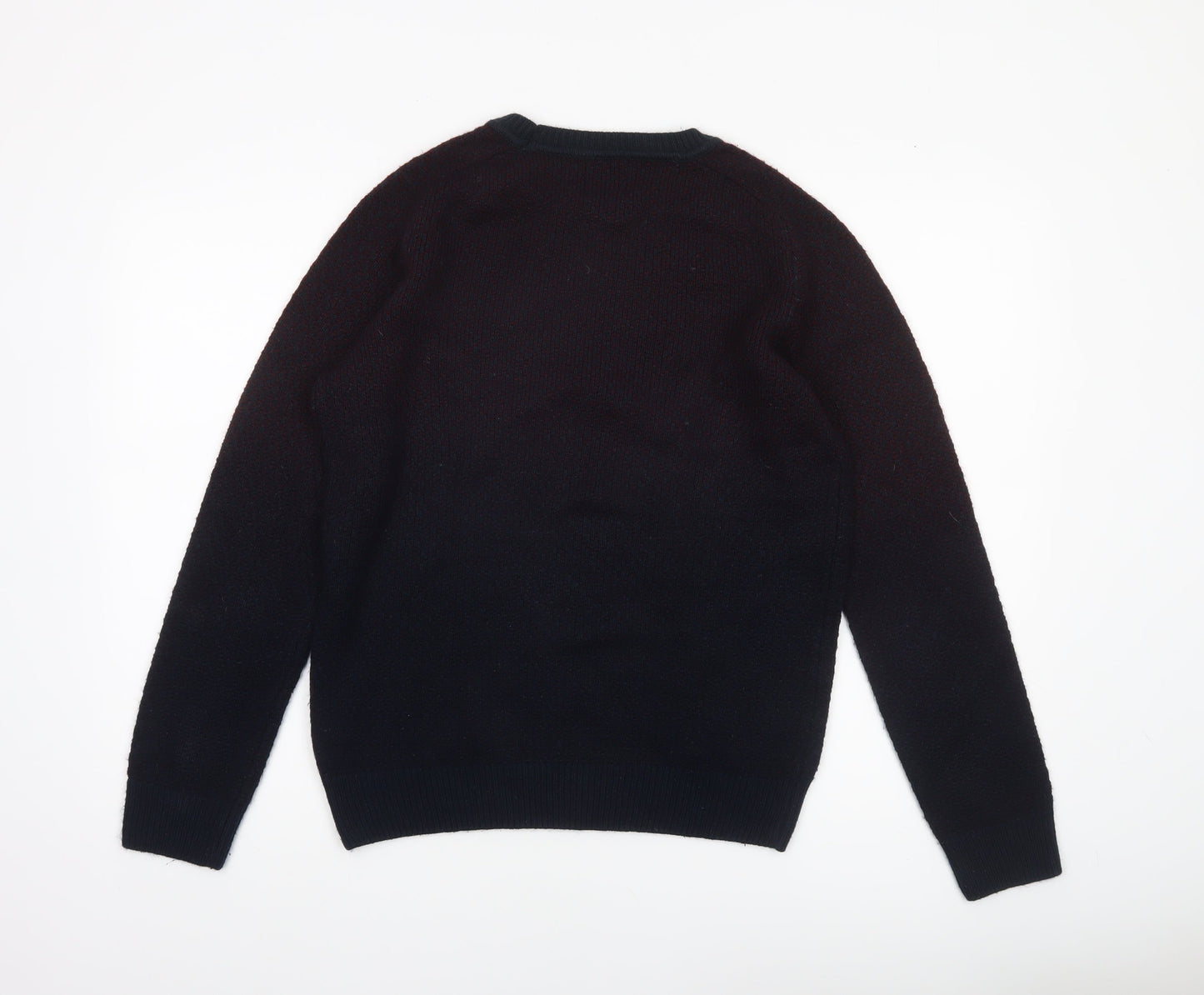 Burton Menswear London Men's Black Crew Neck Acrylic Jumper M