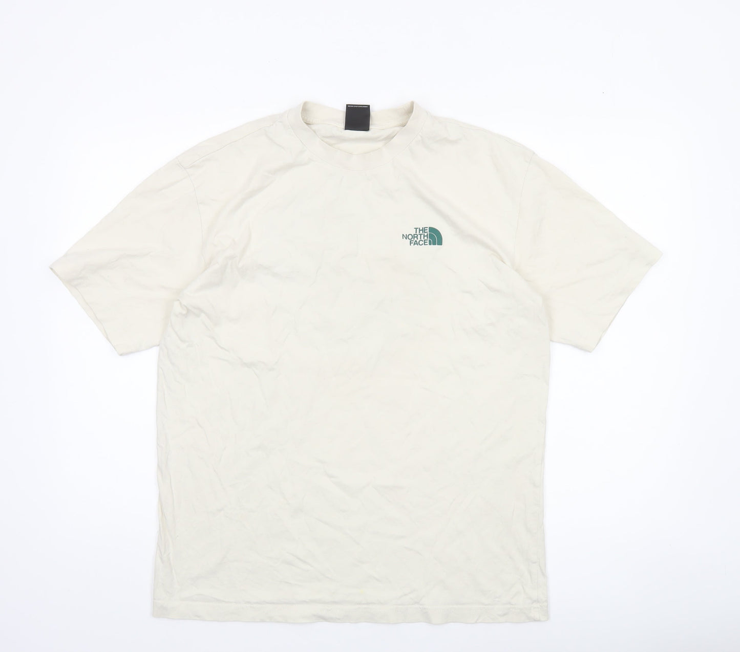 The North Face Men's Ivory Small Graphic Outdoor T-Shirt