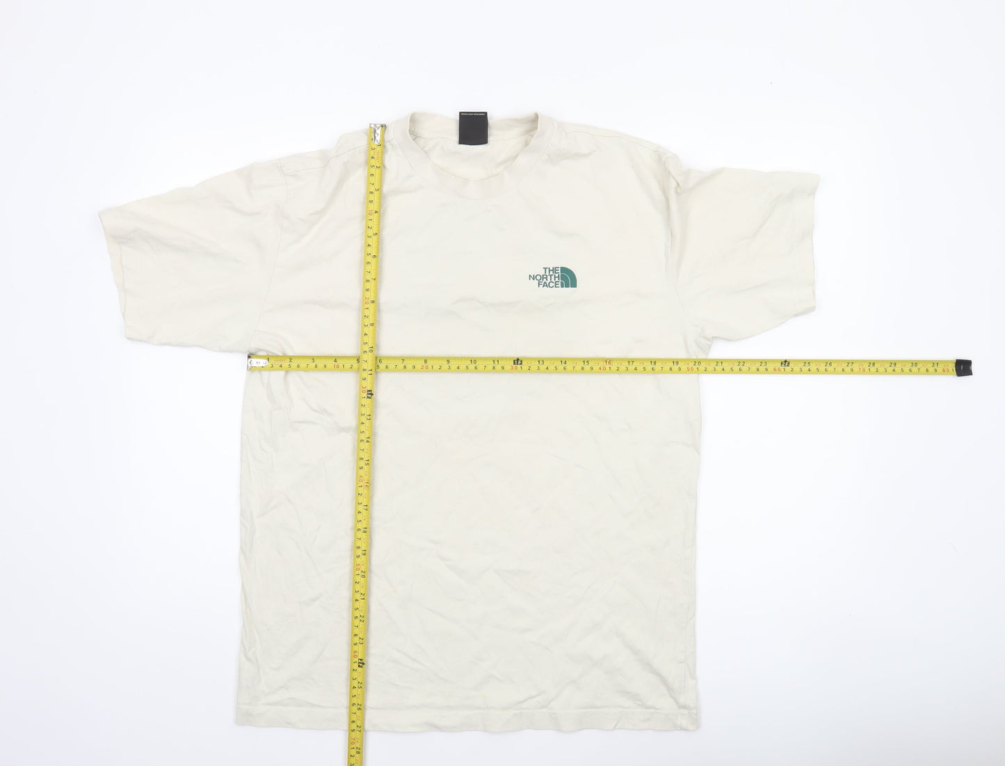 The North Face Men's Ivory Small Graphic Outdoor T-Shirt