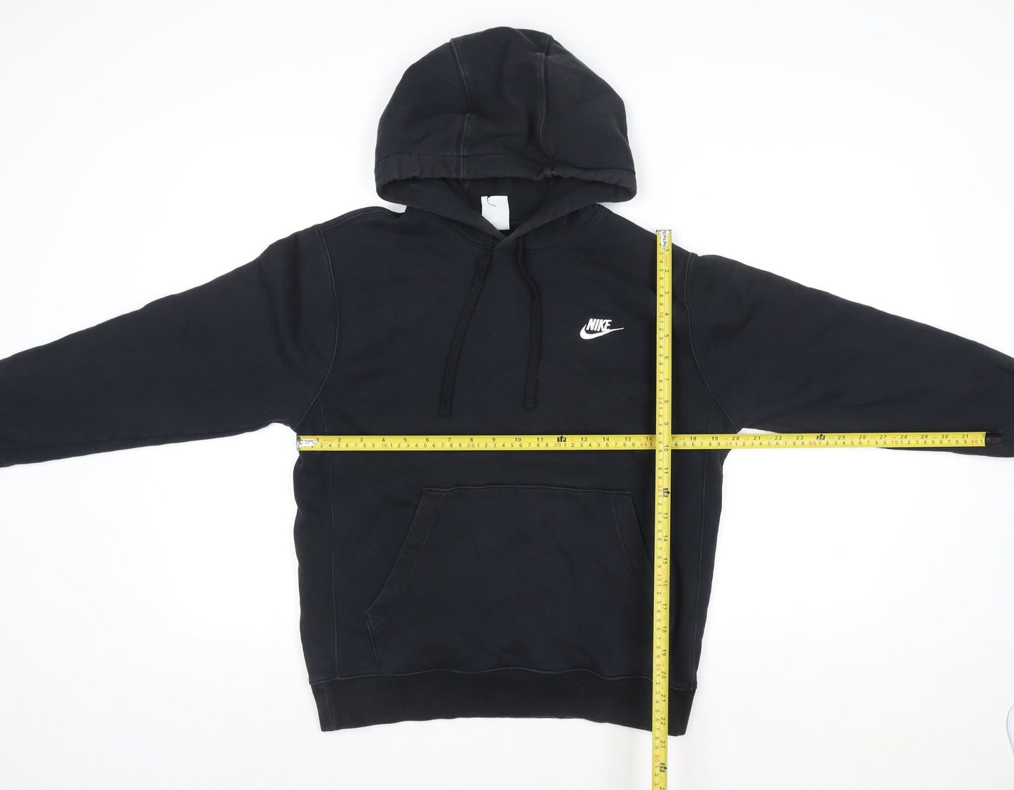 Nike Men's Black Pullover Hoodie Size S Regular Fit Sportswear