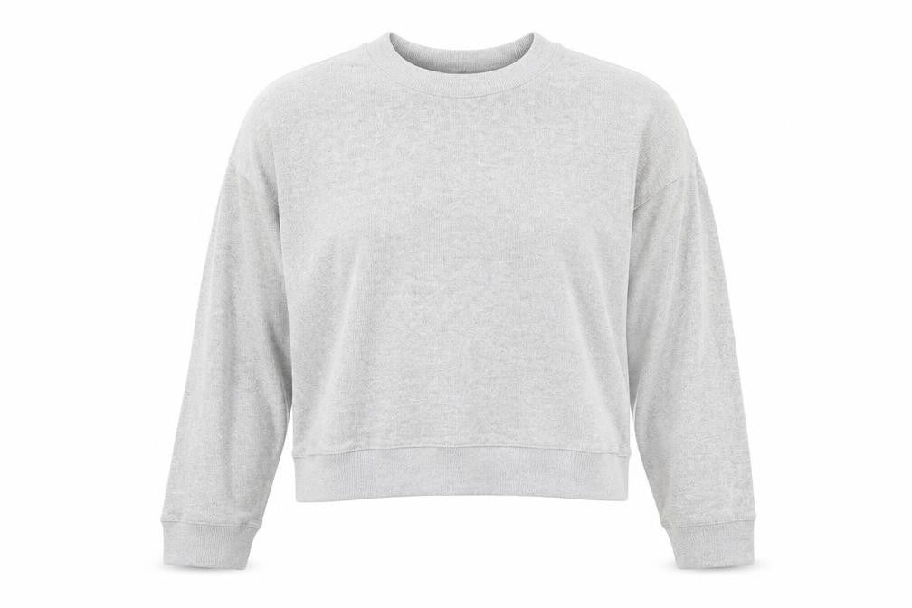 Next Women’s Grey Long Sleeve Crew Neck Jersey Top M