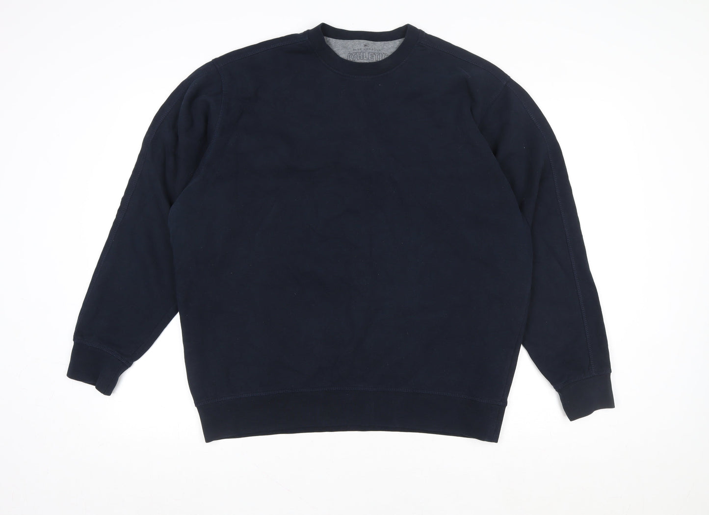 Marks and Spencer Blue Harbour Men's Blue L Crew Neck Sweatshirt