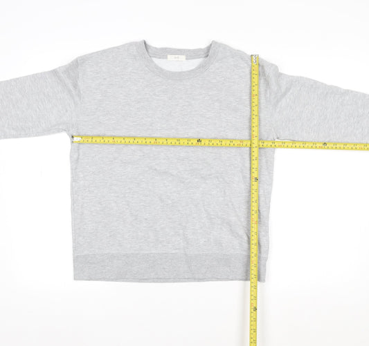 Baukjen Women Grey Small Pullover Sweatshirt 60% Cotton 40% Polyester