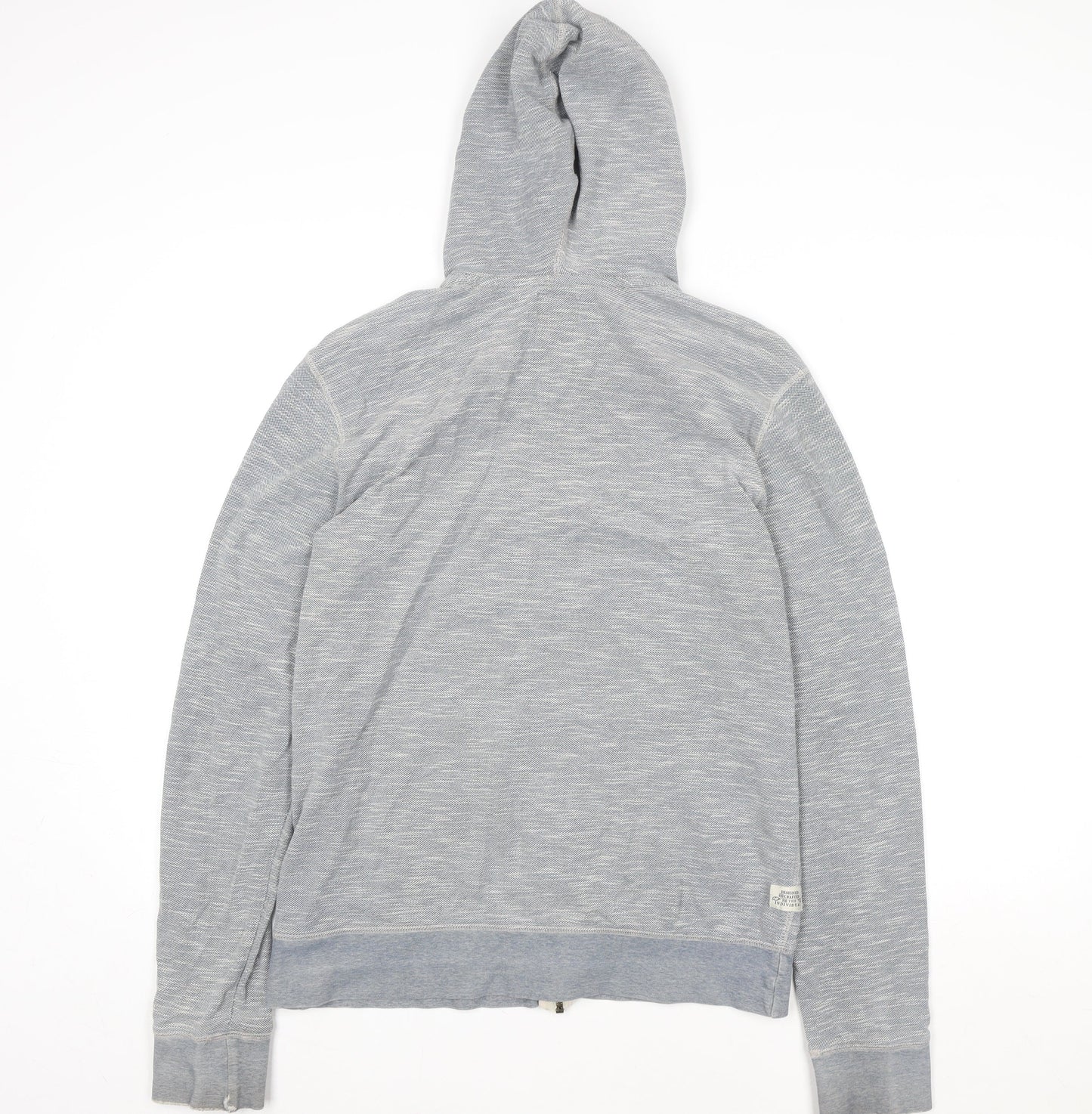 Next Women’s Grey Cotton Hooded Zip Jacket Size M
