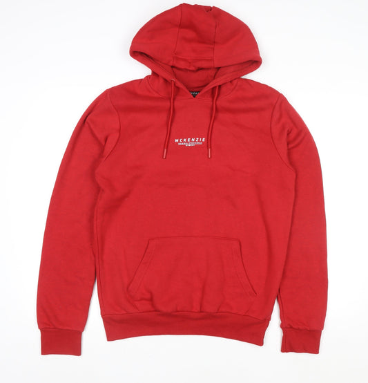 McKenzie Women's Red Pullover Hoodie Size XL Cotton Blend