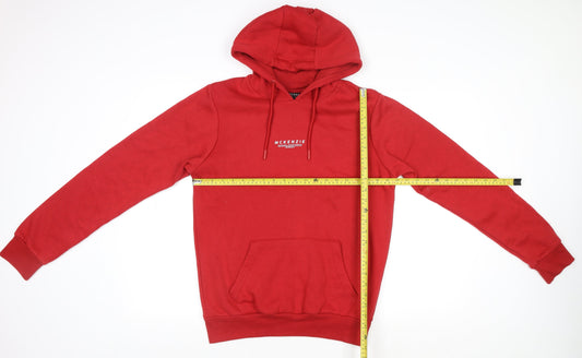 McKenzie Women's Red Pullover Hoodie Size XL Cotton Blend