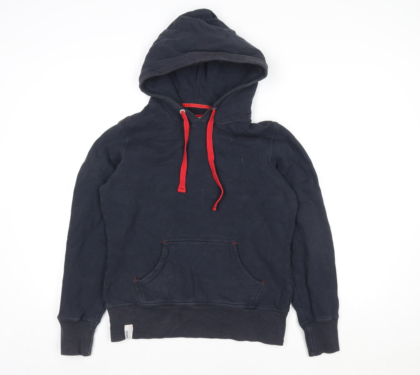Musto Women's Navy Pullover Hoodie Size 12 Ocean Outfitters Print