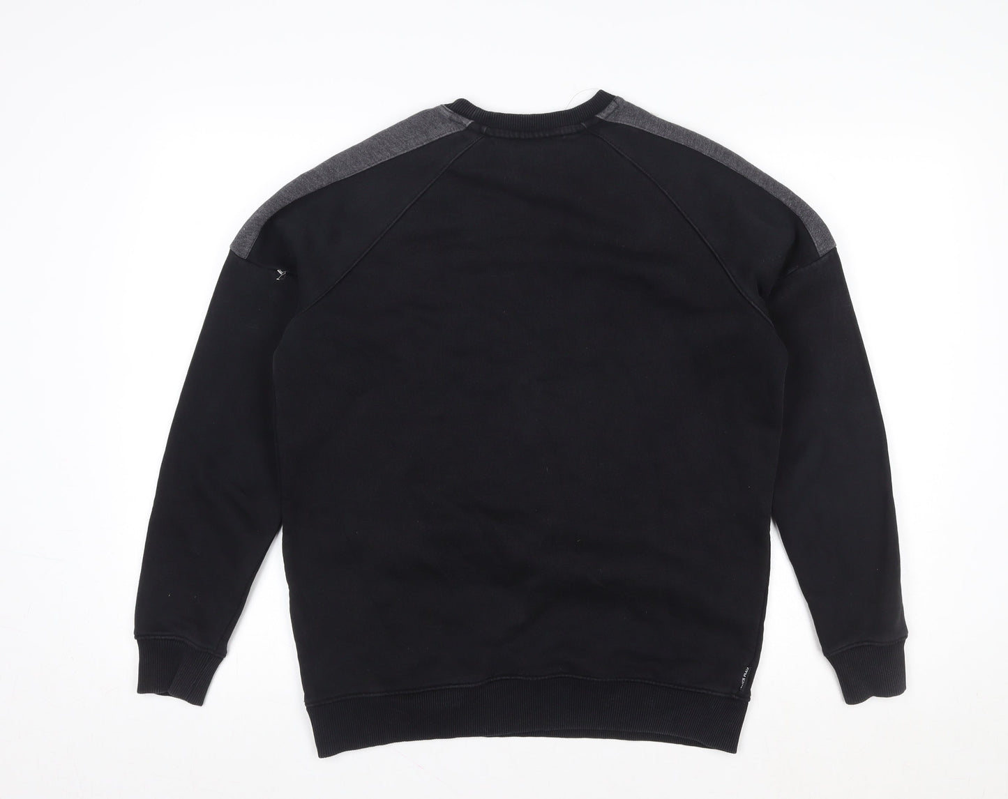 Gym King Men's Black Small Pullover Sweatshirt Logo Fleece