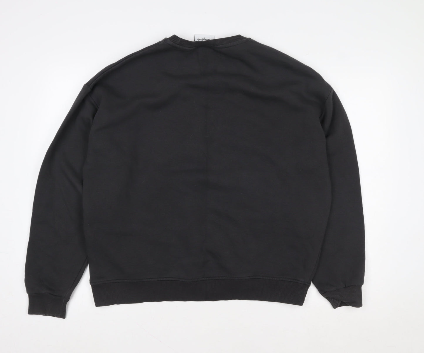Primark x The Rolling Stones Women's Black Graphic Sweatshirt Size S