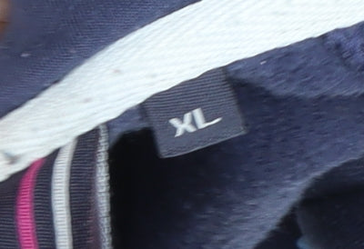 LA Gear Men Blue XL Pullover Hoodie University Sports Fleece