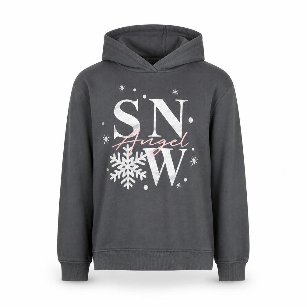 Primark Womens Grey Snow Angel Pullover Hoodie Size M