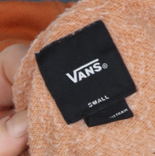 Vans Women's Small Multicoloured Pullover Hoodie Peace Design