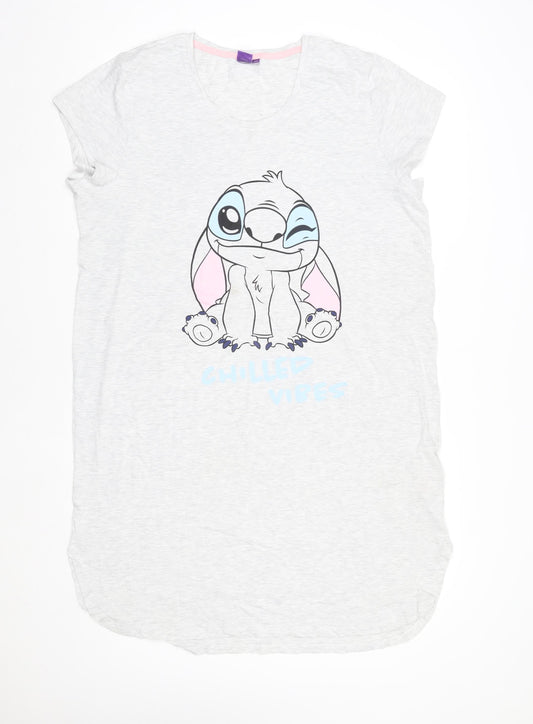 Disney Women’s Grey Stitch Nightshirt 2XL T-Shirt Style