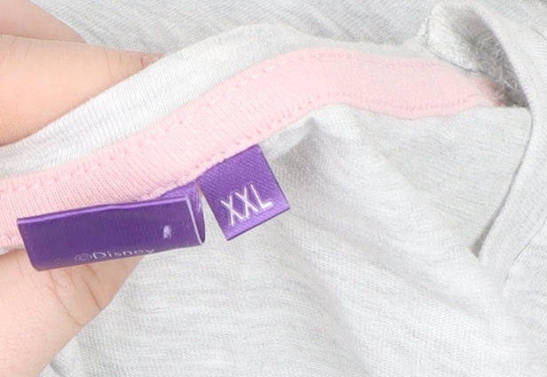 Disney Women’s Grey Stitch Nightshirt 2XL T-Shirt Style