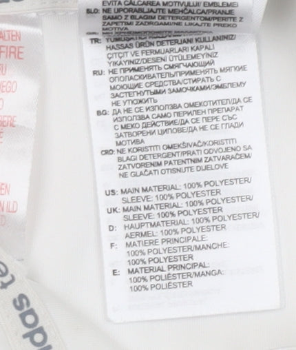 adidas Boys White Polo Tennis Top 11-12 Years Lightweight Sports Shirt