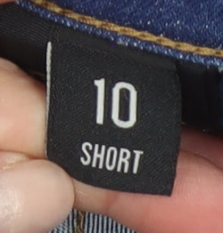 Diesel Women’s Blue Skinny Jeans Size 10 Short Stretch Denim