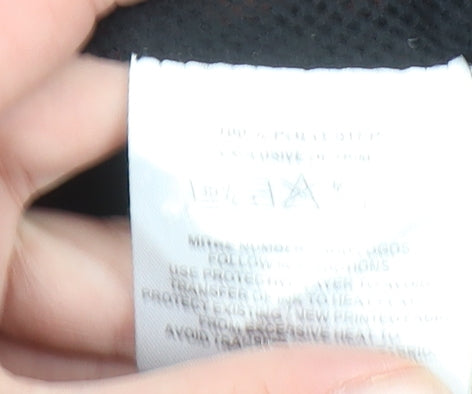 Mitre Men's Black Green Windbreaker Sports Jacket Size L