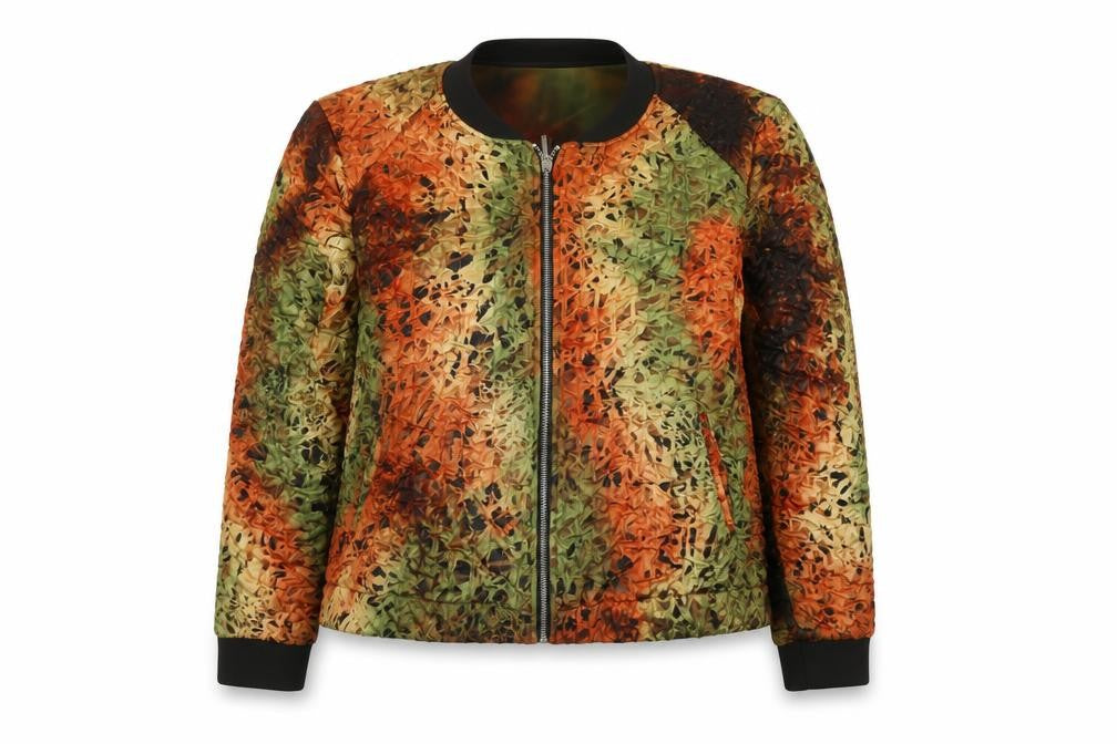 Gerard Women Multicoloured Size 22 Long Sleeve Zip Blouse