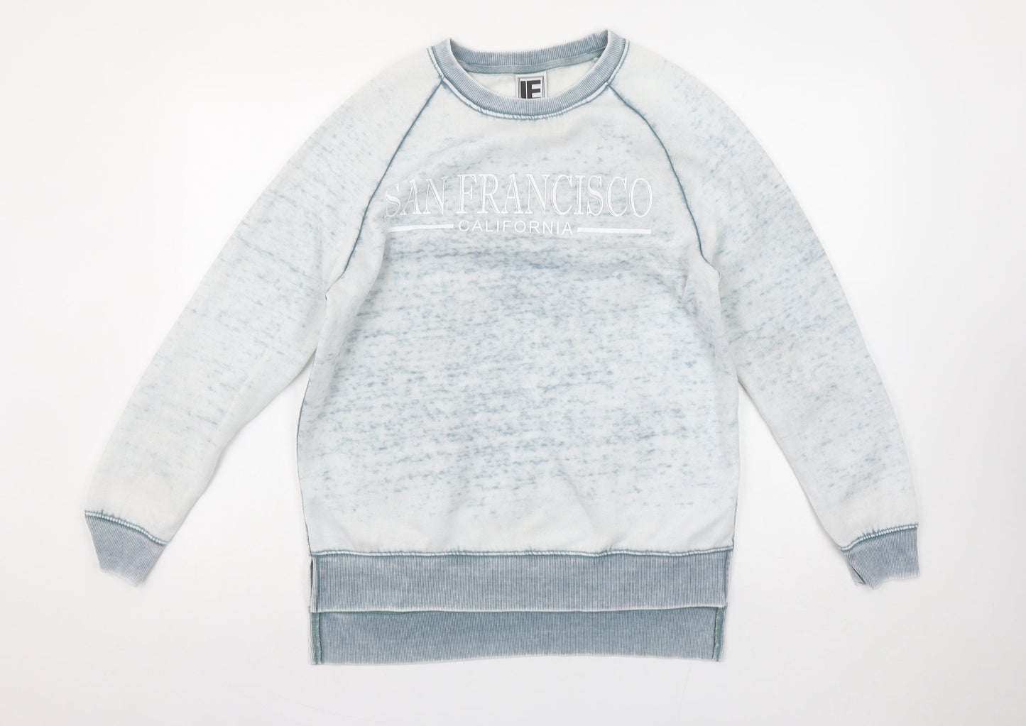 Liquid Energy Women’s Blue Long Sleeve San Francisco Sweatshirt Size S