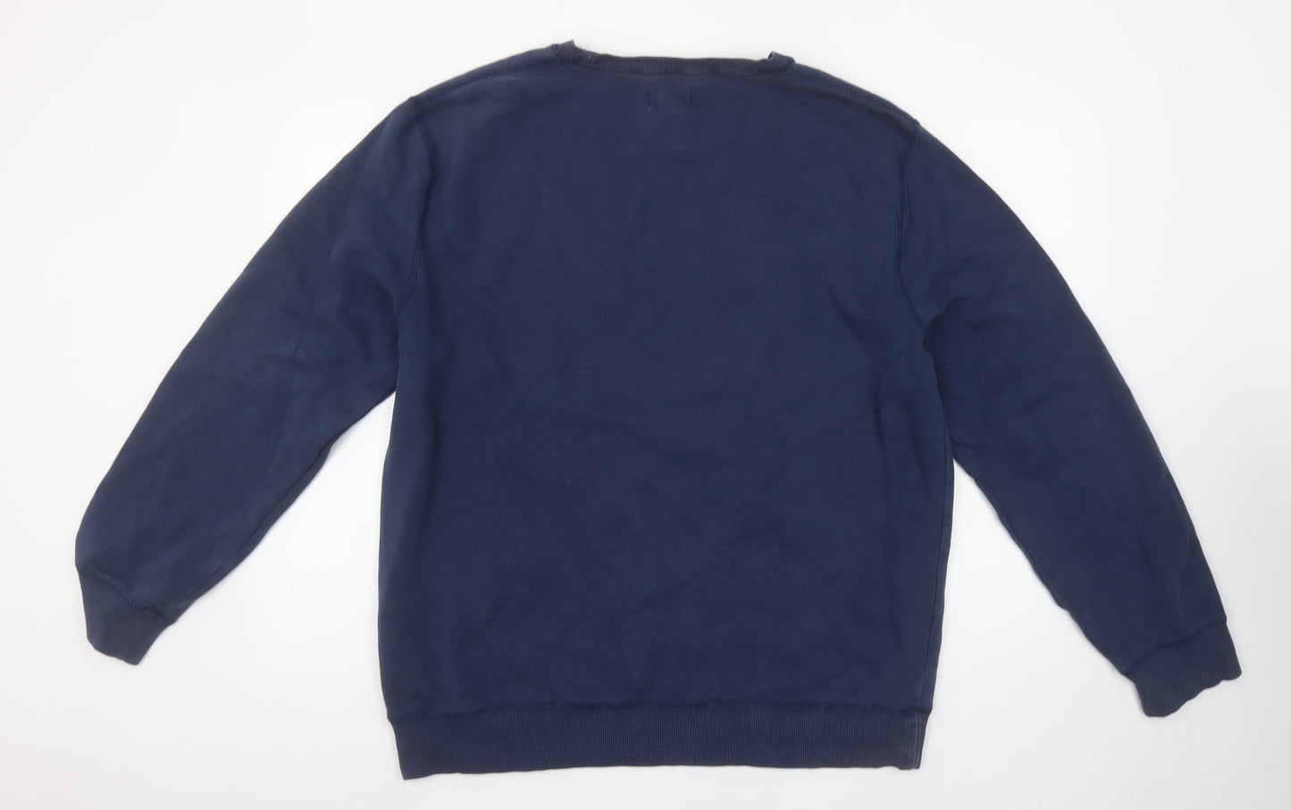 Converse Men's Blue XL Pullover All Star Logo Sweatshirt