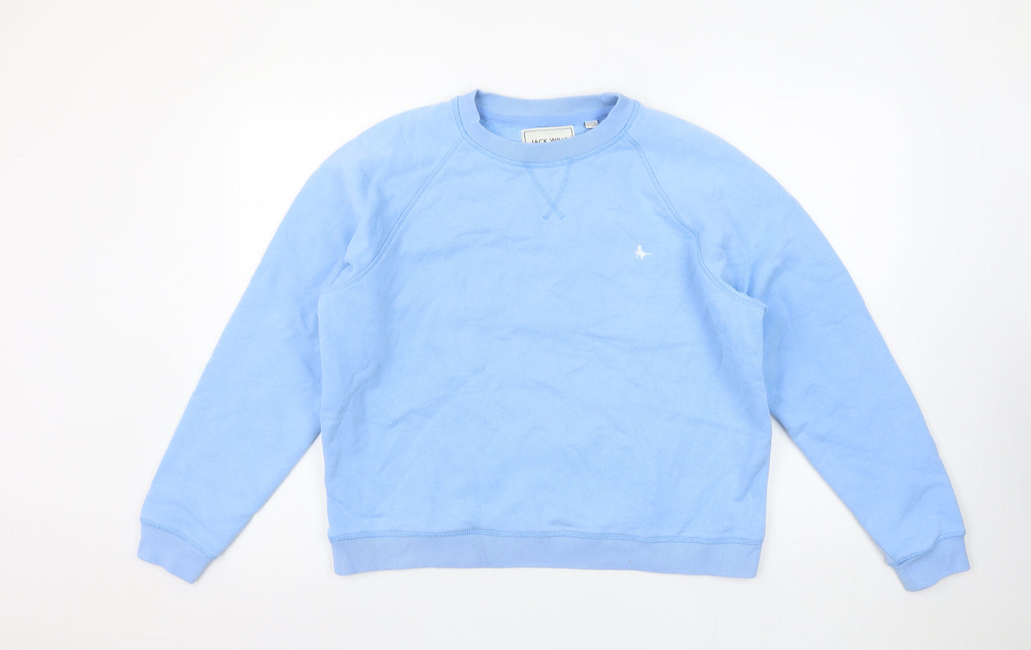 Jack Wills Women Blue Size 14 Pullover Crew Neck Sweatshirt
