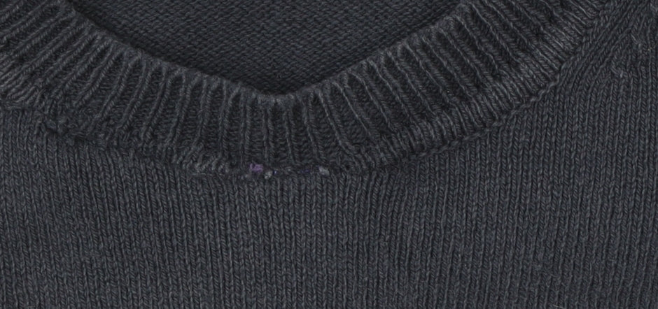 Marlboro Classics Men's Blue 2XL Cotton Crew Neck Pullover Jumper