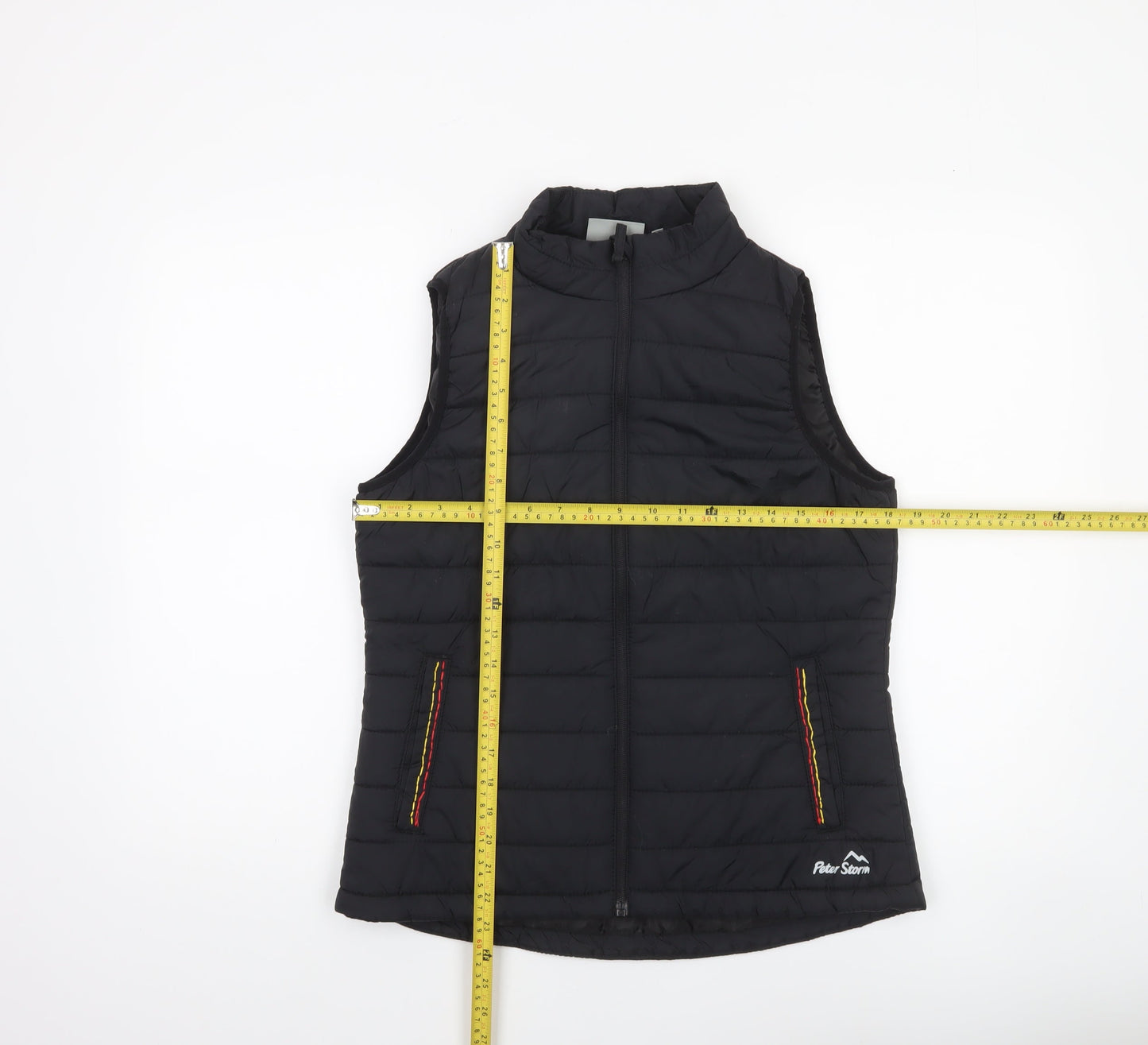Peter Storm Women’s Black Padded Puffer Waistcoat Size 10