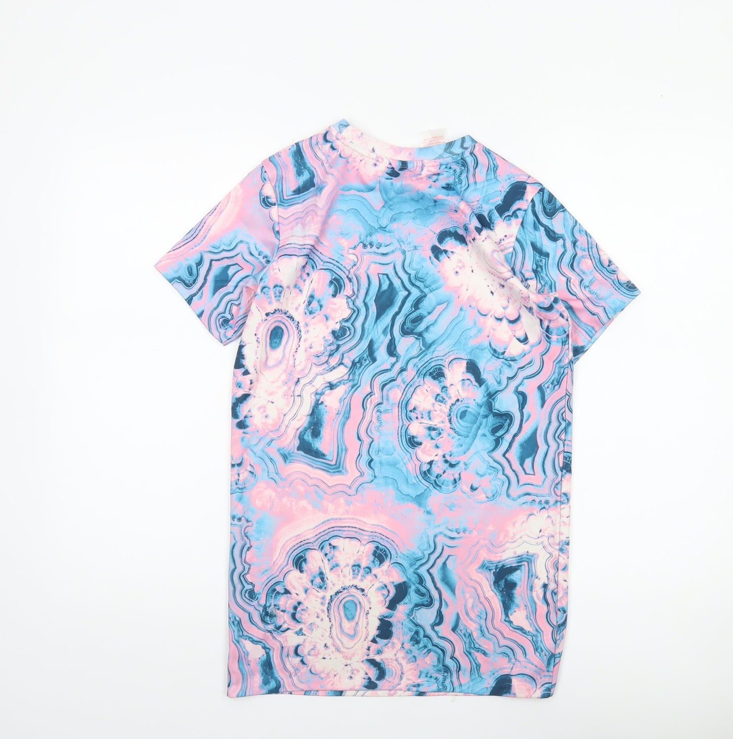 Adidas Girls Multicoloured T-Shirt Dress Size 9-10 Years