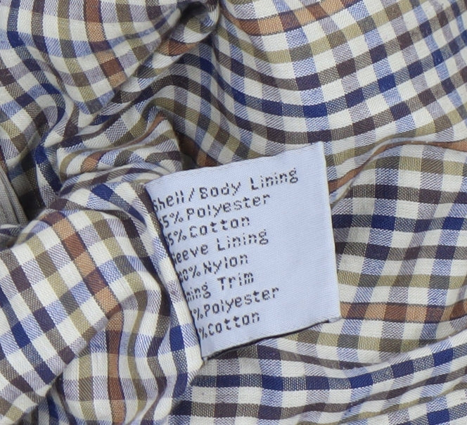 Wellington Men’s Beige 42 Regular Full Zip Cotton Blend Casual Jacket