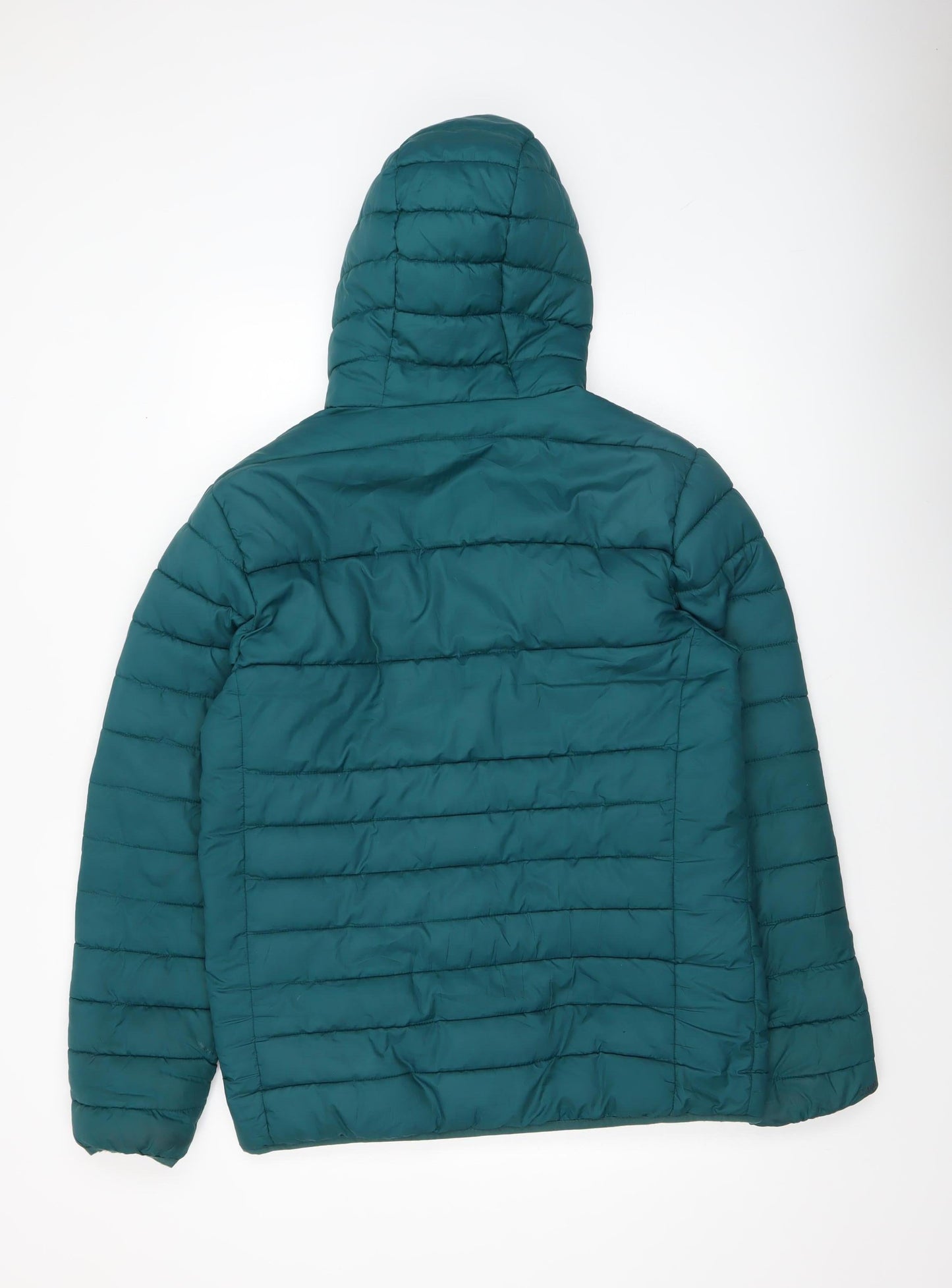 Craghoppers Mens Green Hooded Puffer Jacket Size M Warm Winter Outdoor