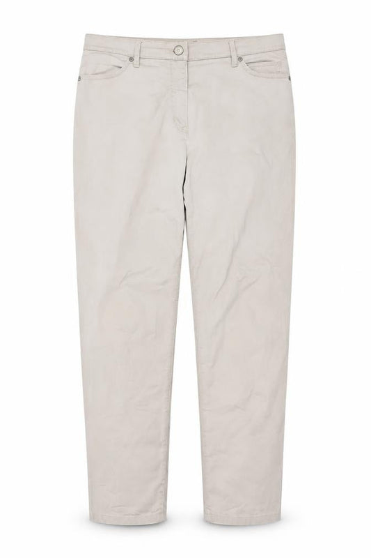 Toni Dress Women’s Beige Chino Stretch Trousers Size 16 Regular Fit