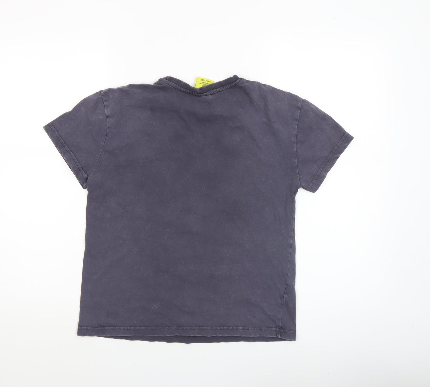 The Simpsons Girls Black Graphic Short Sleeve T-Shirt 10-11 Years 146cm Cotton