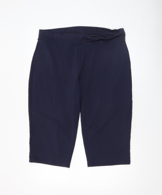 St. Bernard for Dunnes Stores Navy XL Womens Biker Activewear Shorts