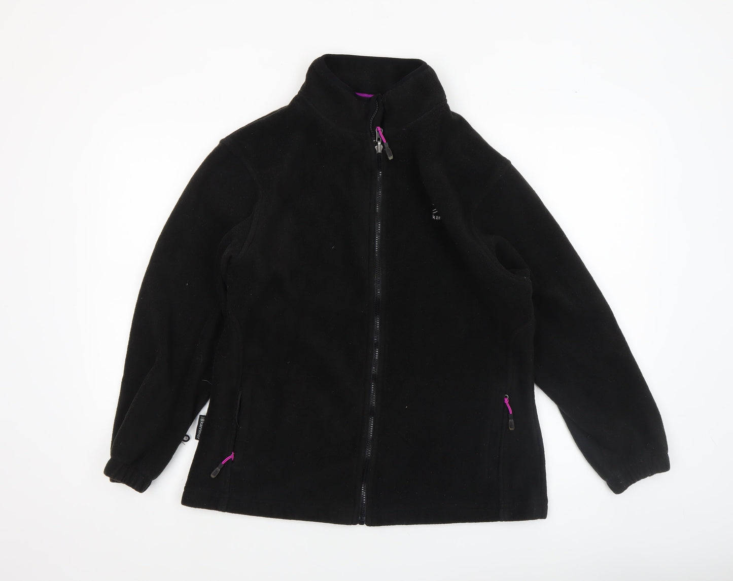 Karrimor Womens Black Fleece Full Zip Jacket Size 16