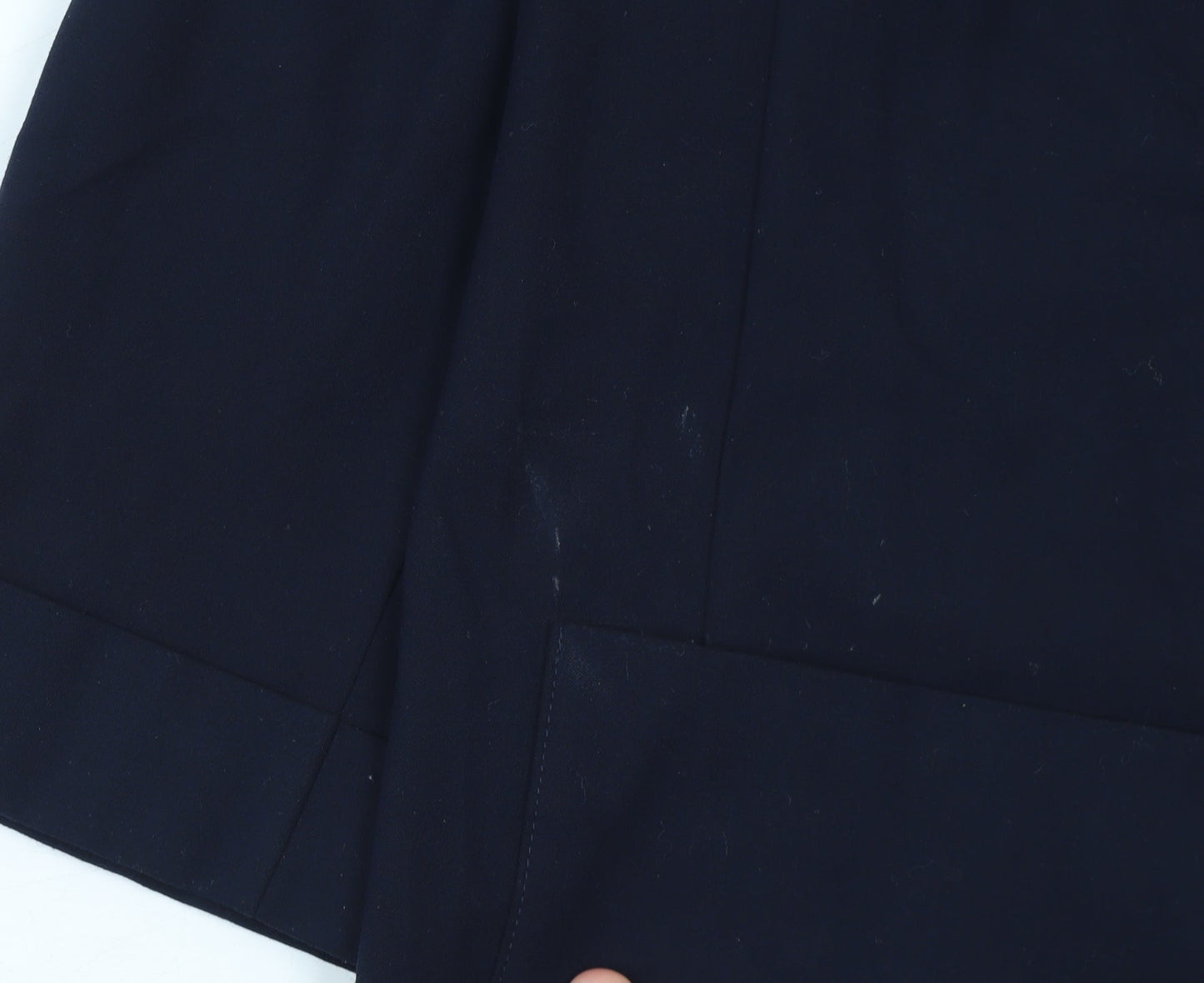 Marks and Spencer Womens Blue Size 16 Regular Fit Single-Breasted Blazer