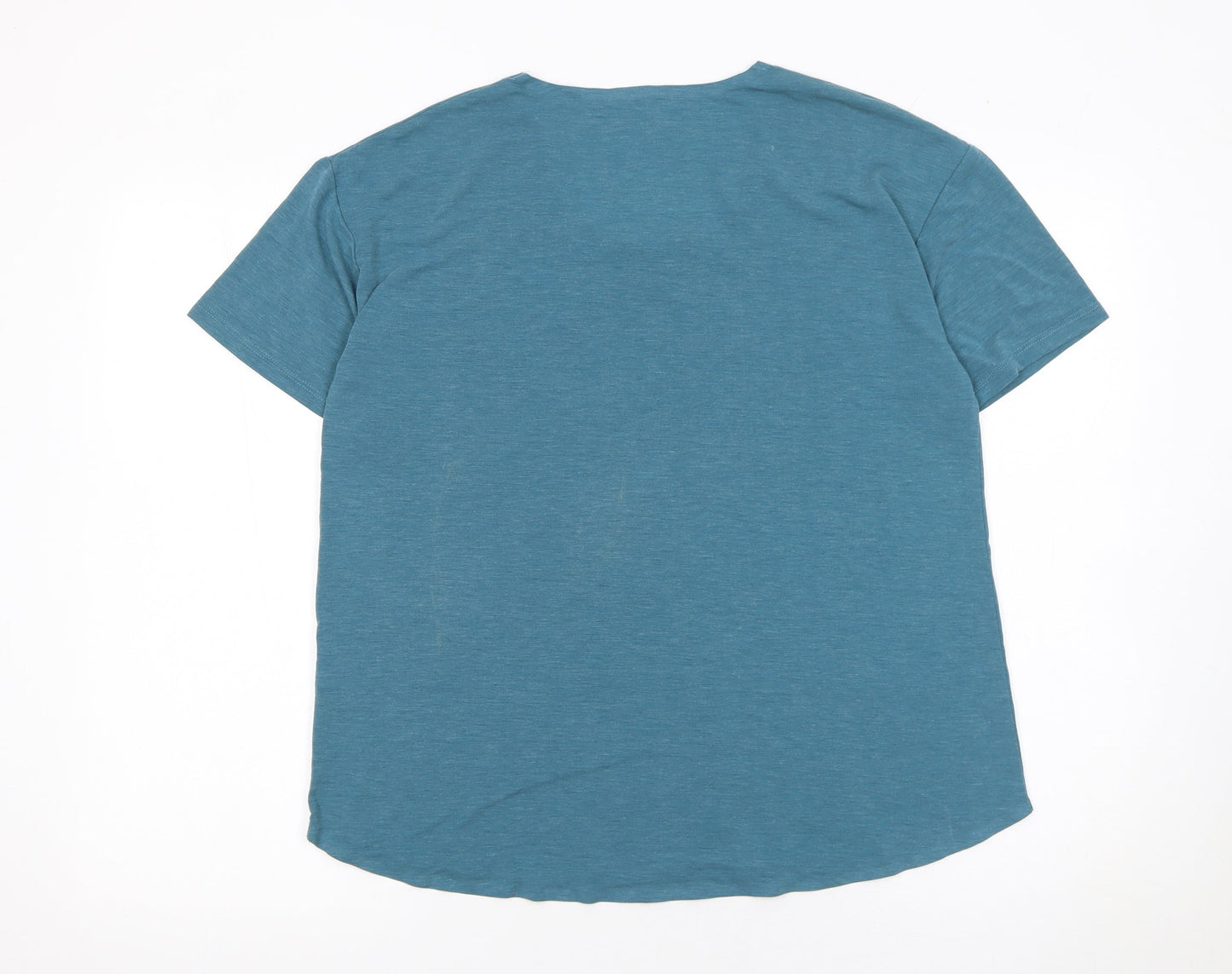 Dunnes Stores Womens Blue Performance Sport T-Shirt Size M