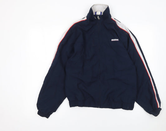 Reebok Boys Blue XL Track Jacket Retro Sports Zip Up Activewear