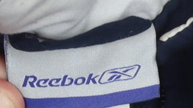 Reebok Boys Blue XL Track Jacket Retro Sports Zip Up Activewear