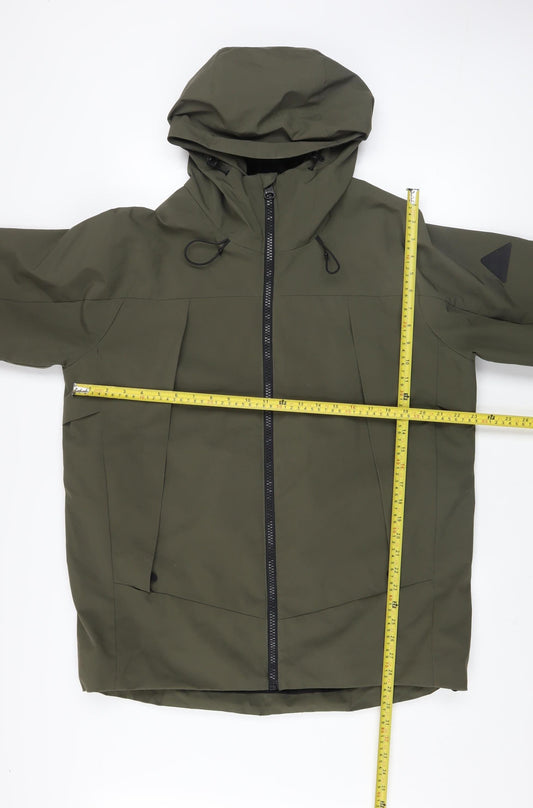 -9° PEAK Men's Green Waterproof Hooded Softshell Jacket L