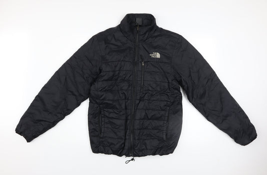 The North Face Men's Black S Mid-Length Puffer Jacket