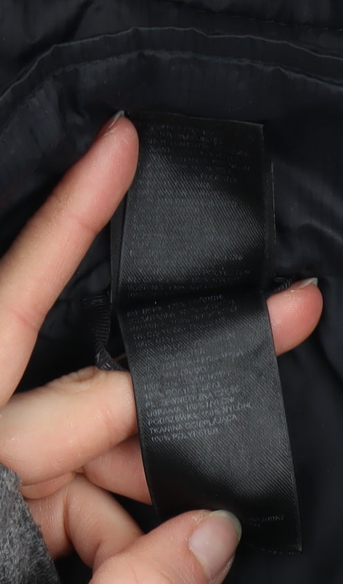 The North Face Men's Black S Mid-Length Puffer Jacket