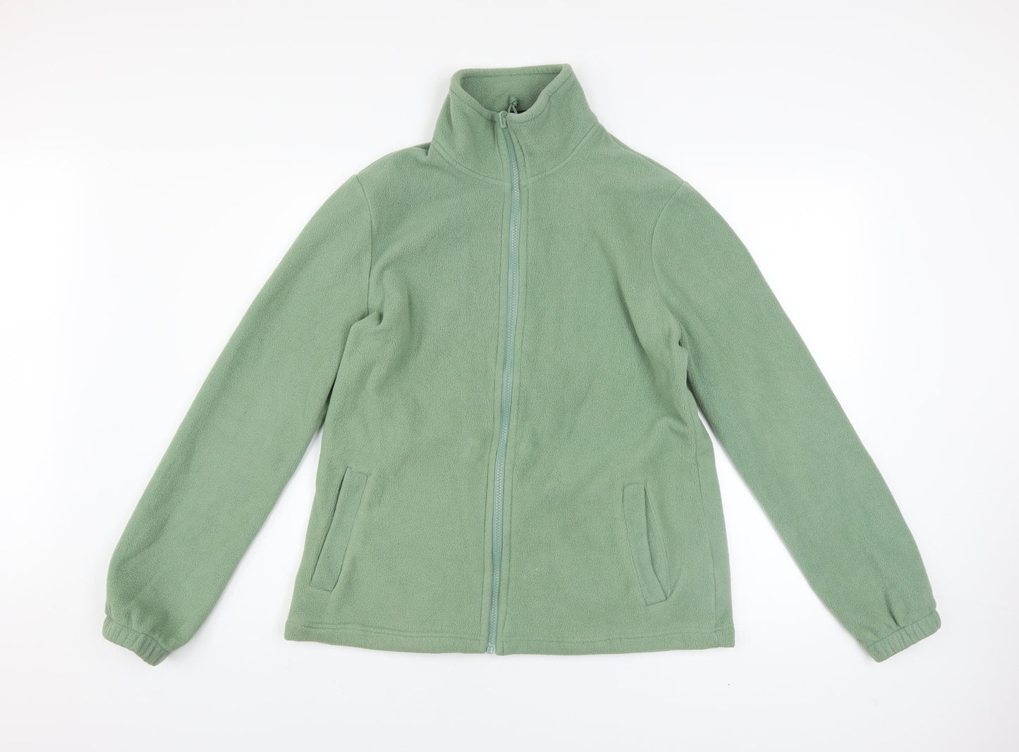 Mountain Warehouse Women’s Green Fleece Full Zip Jacket UK 12