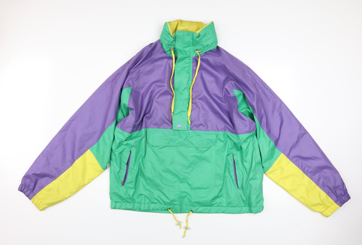 Karhu Men's Multicoloured 90s Retro Anorak Jacket L Windproof Outdoor