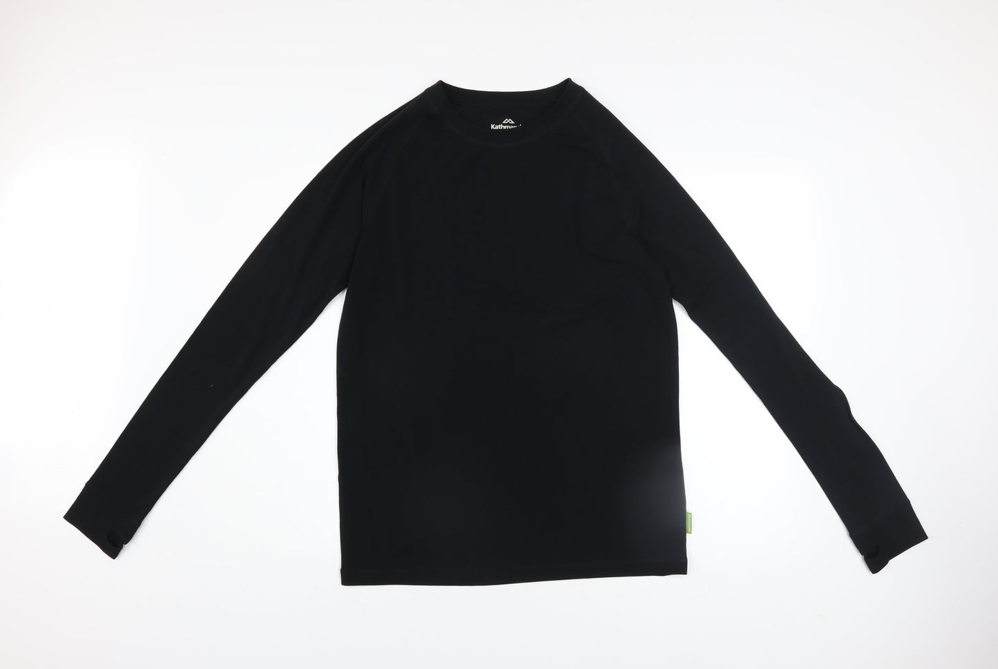 Kathmandu Men's Black Long Sleeve Polyester Casual Top Size L
