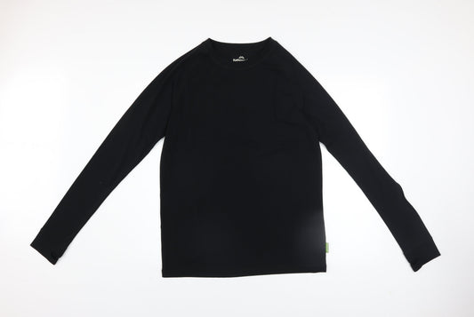 Kathmandu Men's Black Long Sleeve Polyester Casual Top Size L