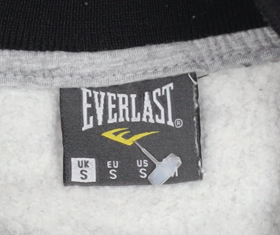 Everlast Men's Grey Track Jacket Size S Full Zip Athletic Sportswear