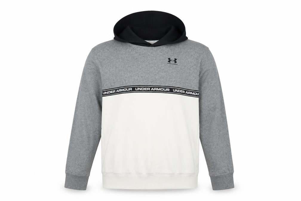 Under Mens Armour Grey Pullover Hoodie YXL Cotton Blend Sportswear